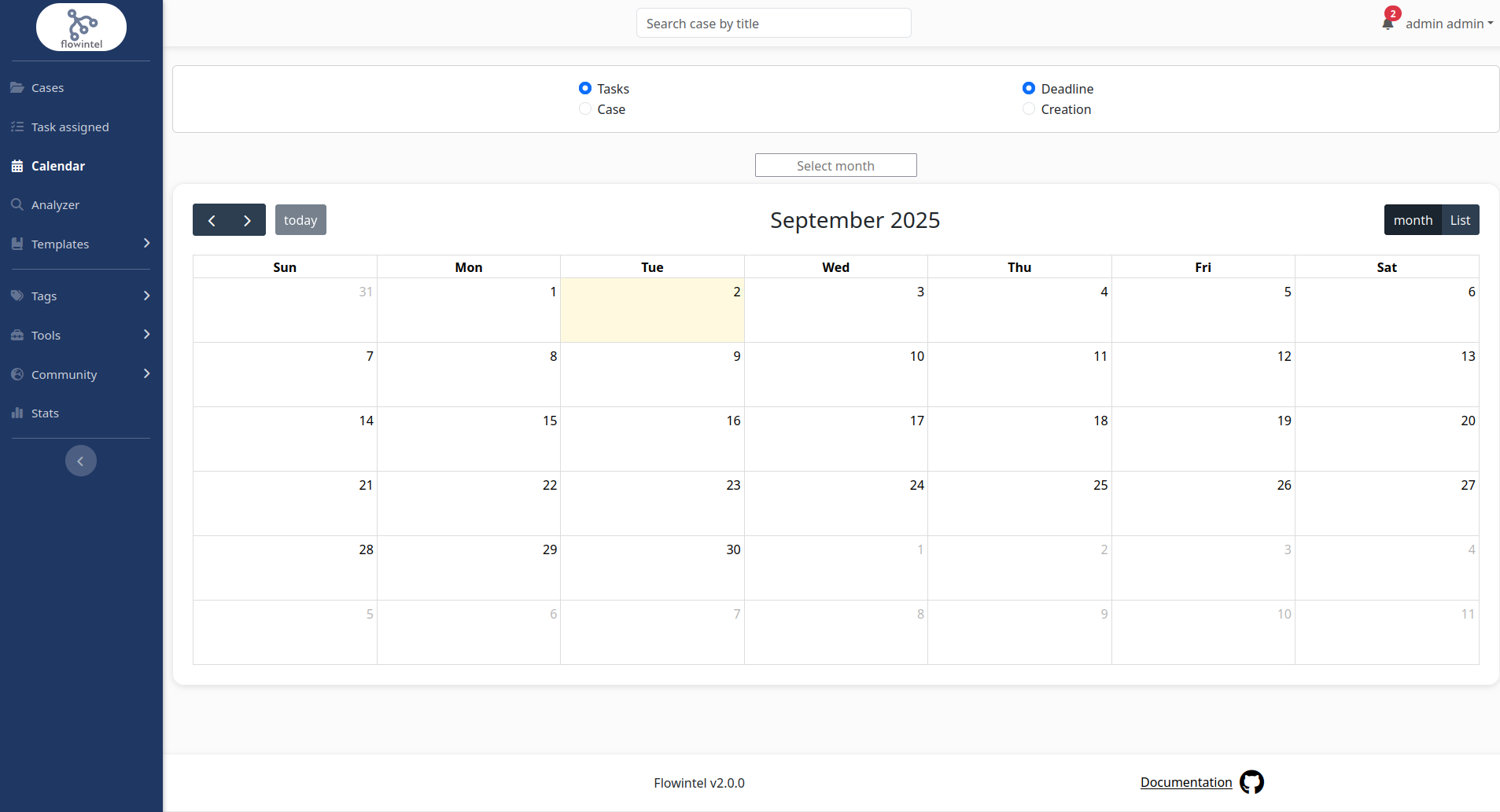 Calendar